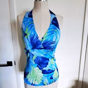 Vintage Hawaiian style halter top